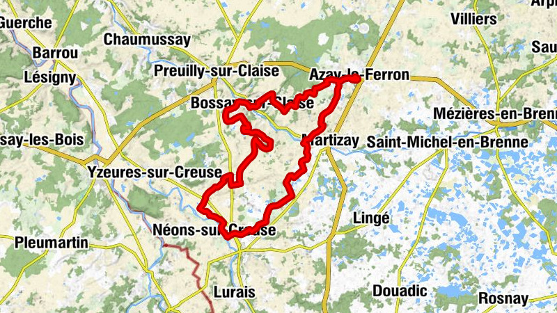 Le Château - Azay-le-Ferron - Le Bourg - Église Saint-Nazaire