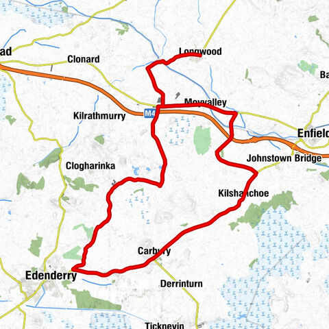 Longwood - Longwood Road Aquaduct - Oldcourt Crossroads - Edenderry