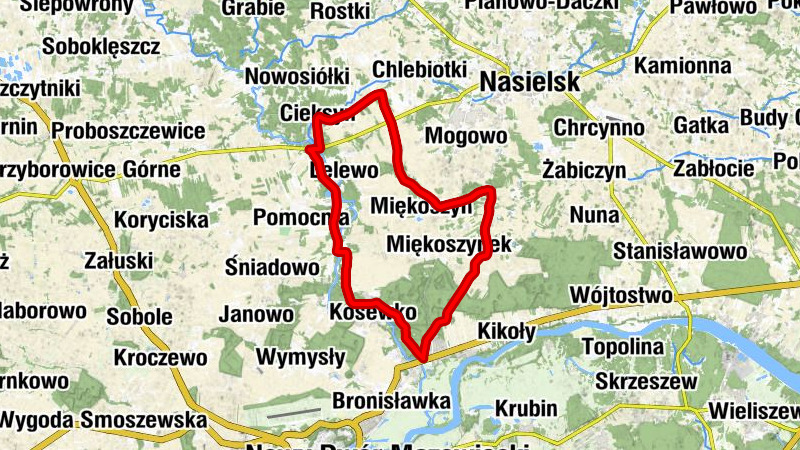 Cieksyn - Cieksynek - Borkowo - Kościół pw. Świętej Doroty