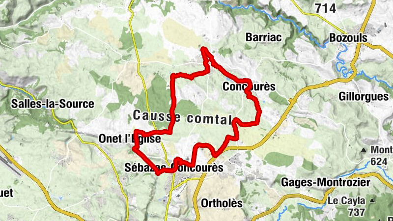 Sébazac-Concourès - Igue de Sébazac - Concourès - Église Saint-Barnabé