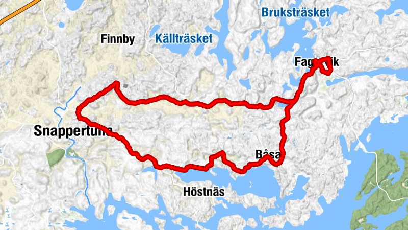 Ingå socken - Fagervik - Snappertuna - Fagervikin kirkko