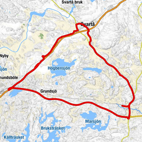Ingå - Ingå station - Bollstad - Svartå