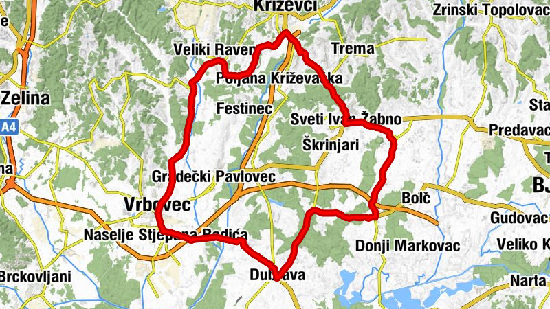 Križevci - Vrbovec - kapela svetog Florijana - Crkva Rastanaka Sv. Apostola