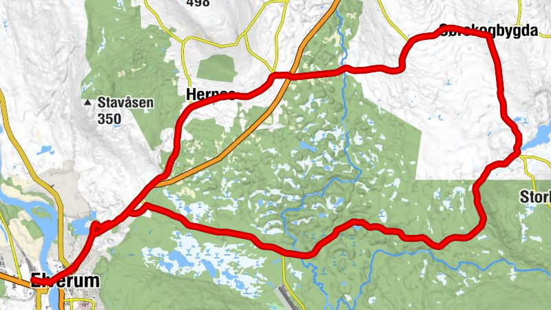 Elverum - Leiret - Steinbua