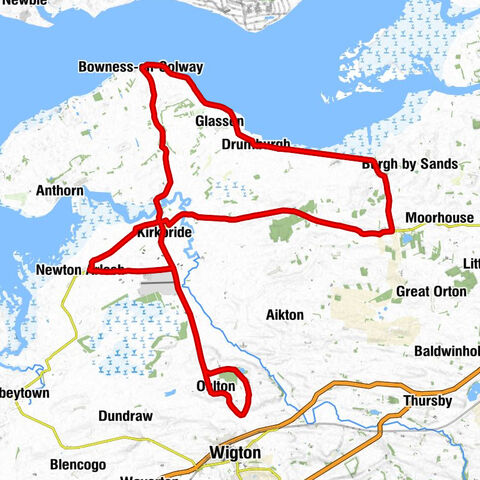 Kirkbampton - Thurstonfield - Longburgh - Drumburgh