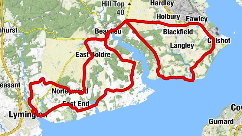 Lymington - Saint Nicholas Chapel - Vicars Hill - Walhampton
