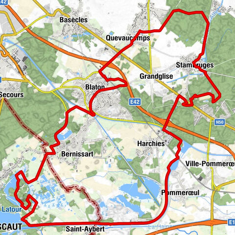 Blaton - La Grande Redoute - Thivencelle