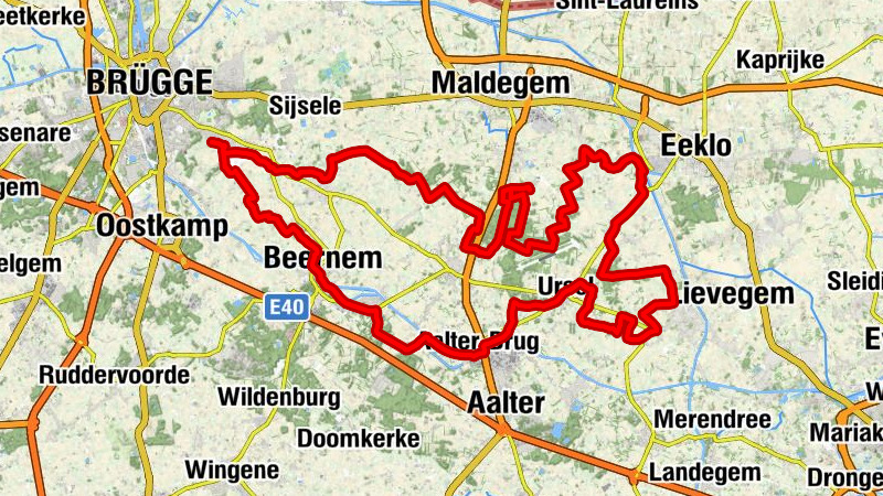 Maria-Aalter - 't Leenhof - Sint-Gangulfuskerk - Sint-Medarduskerk