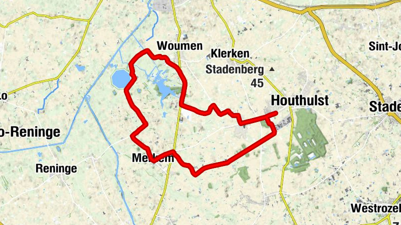 Houthulst - Sint-Jozefskerk - Sint-Bavokerk - Kapel Onze-Lieve-Vrouw van Milanen