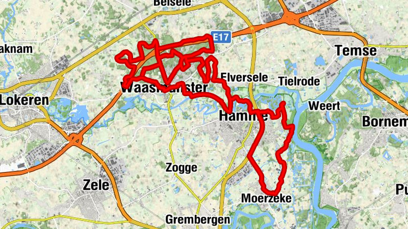 Moerzeke - De Nieuwe Kreek - Driegoten - Heidekapel