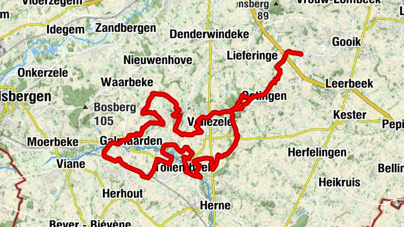 Strijland - Oetingen - Tollembeek - Congoberg
