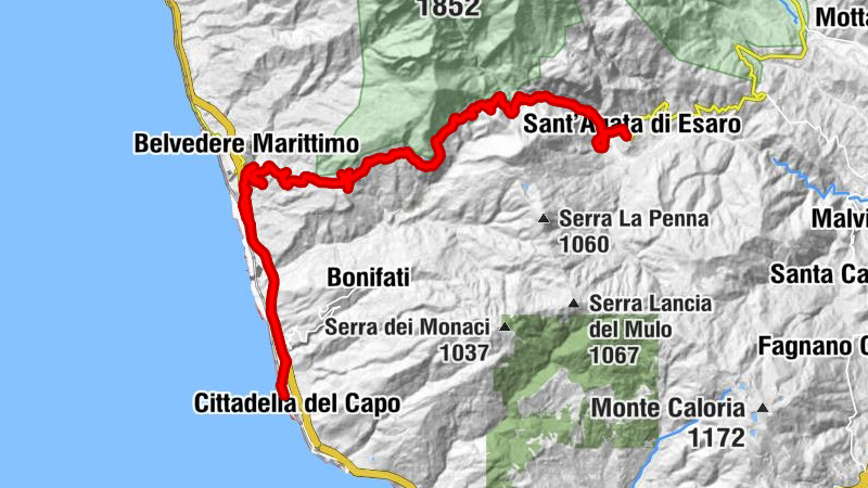 Capo Bonifati - Sangineto Lido - il Ristoro - Belvedere Marittimo