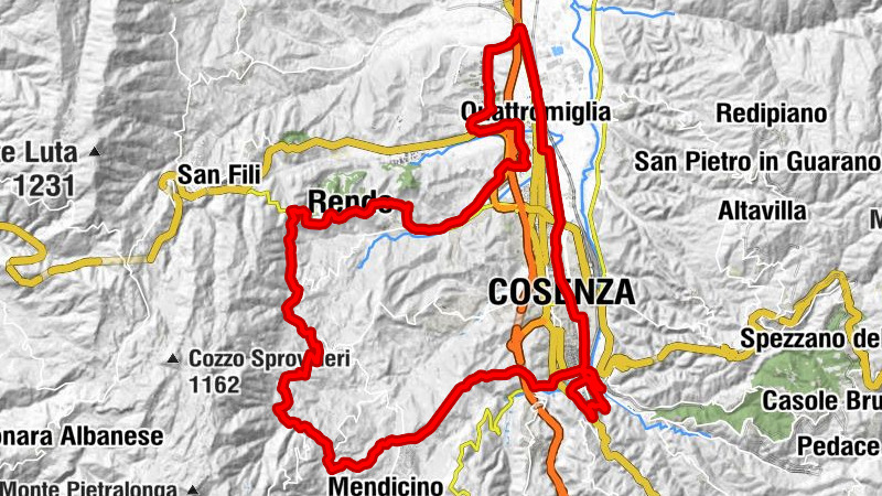 Quattromiglia - Chiesa dell'Assunta - Chiesa del Ritiro - Rende