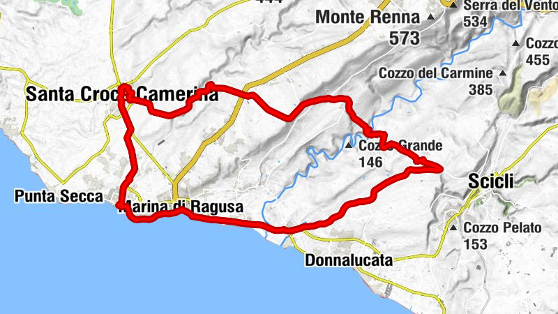 Al Buffo - Baia dell'Orso - Cozzo Truncafila - Santa Maria di Porto Salvo