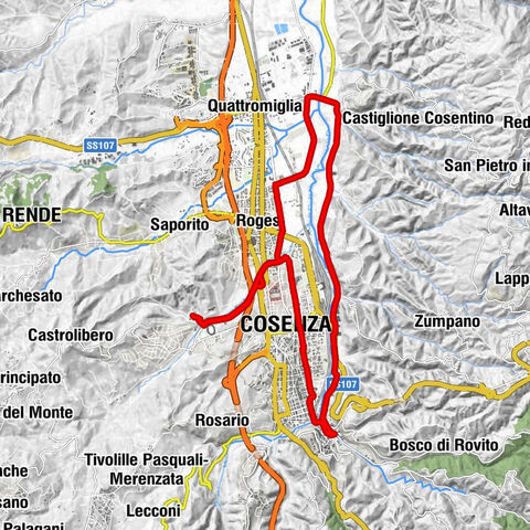 Cosenza - Quattromiglia - Rende