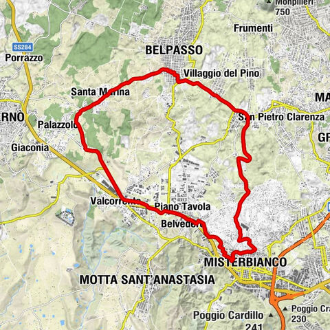 Misterbianco - Chiesa della Divina Misericordia - Paternò - Toscano