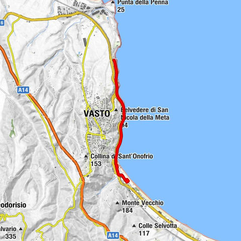 Marina di Vasto - Trave - Casarza - Vasto