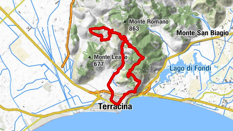 Campo Soriano - San Francesco - Cattedrale di San Cesareo - Terracina