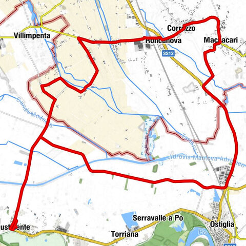 Sustinente - Castello - Selici - San Pietro in Monastero