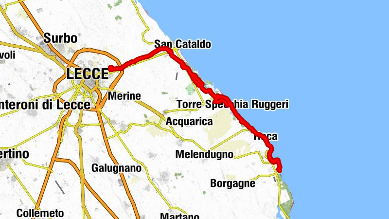 Lecce - Mezzagrande - Villaggio Dario - Villaggio Adriatico