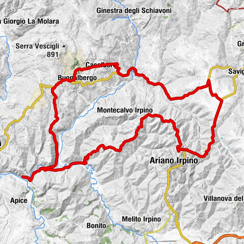 Apice-Sant'Arcangelo-Bonito - Iscalonga - Ariano Irpino - Martiri