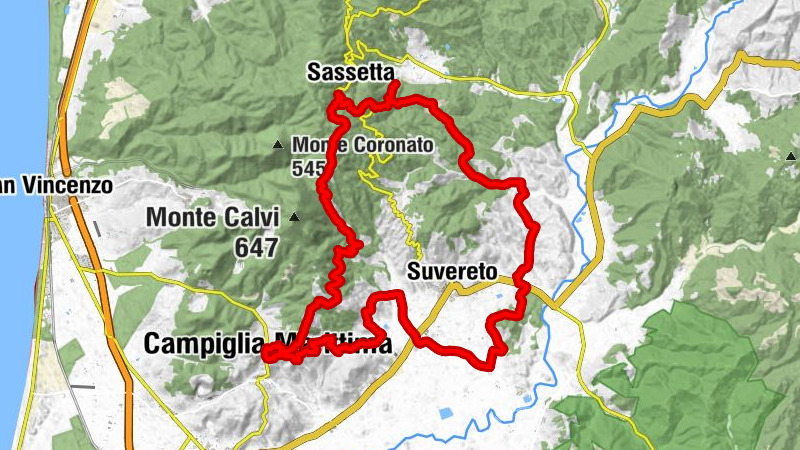 Sassetta - Pizzica - Propositura di San Lorenzo - Poggio ai Castagni