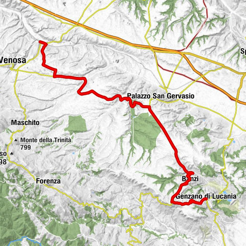 Venosa-Maschito - Banzi - Genzano di Lucania