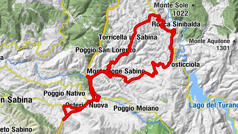 Casali di Poggio Nativo - Osteria Nuova - Torricella in Sabina - Rocca Sinibalda