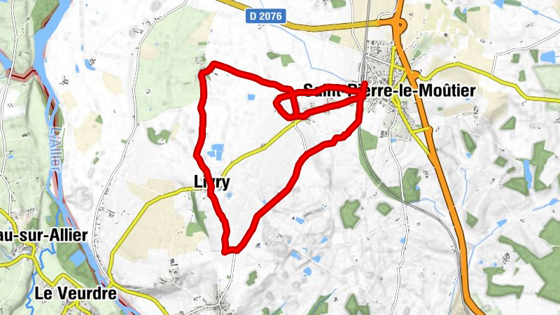 Le Champ du Puits - Saint-Pierre-le-Moûtier - Église Notre-Dame-de-la-Nativité