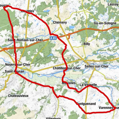 Varennes-sur-Fouzon - Église Saint-Pierre - Église Saint-Christophe - Église Saint-Lignace