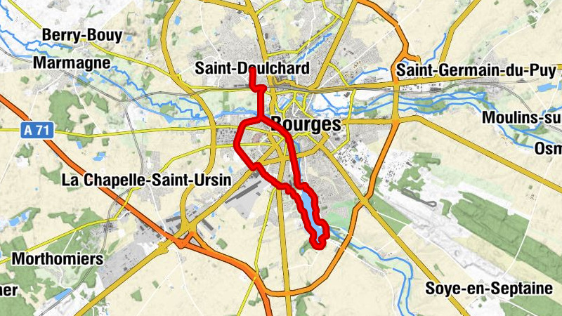 Saint-Doulchard - Marais de Robinson - Bourges