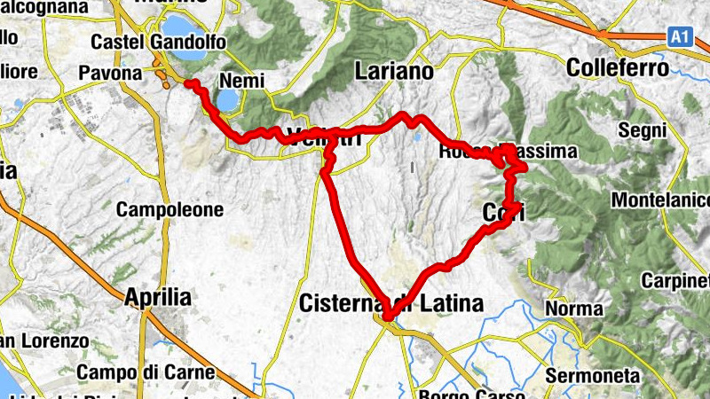 Cisterna di Latina - Collegiata di Santa Maria Assunta - Chiesa di S. Rocco - Chiesa di San Francesco