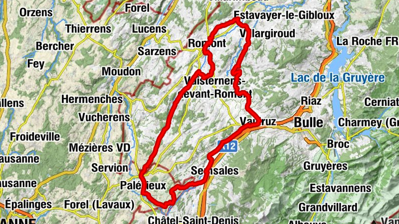 Villaz-St-Pierre - Église de Palézieux - Notre-Dame du Bois