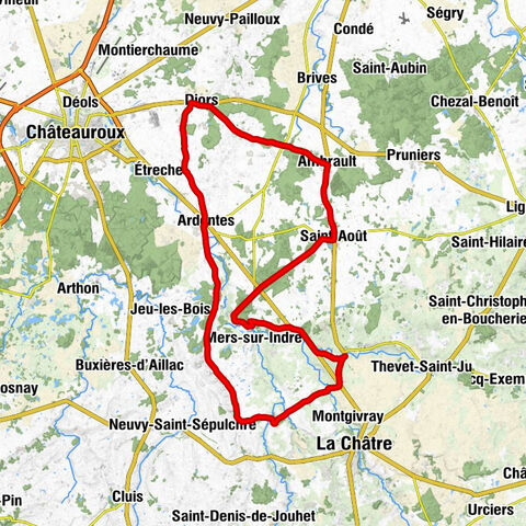 Le Champ de l'Ecu - Église Saint-Août - Église Saint-Martin - Église Saint-Pierre