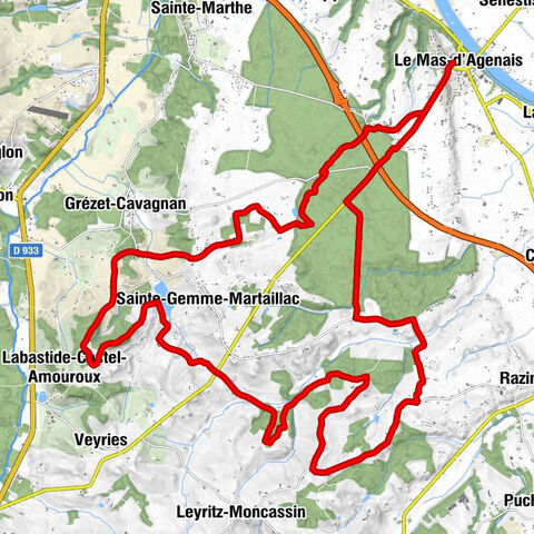 Le Mas-d'Agenais - Hioun - Leyritz - Église Saint-Pierre-ès-Liens
