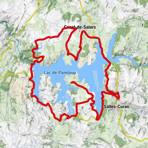 Le Mas Atché - Gaubert Lacaze - Aux berges de Pareloup - Église Saint-Martin de Saint-Martin