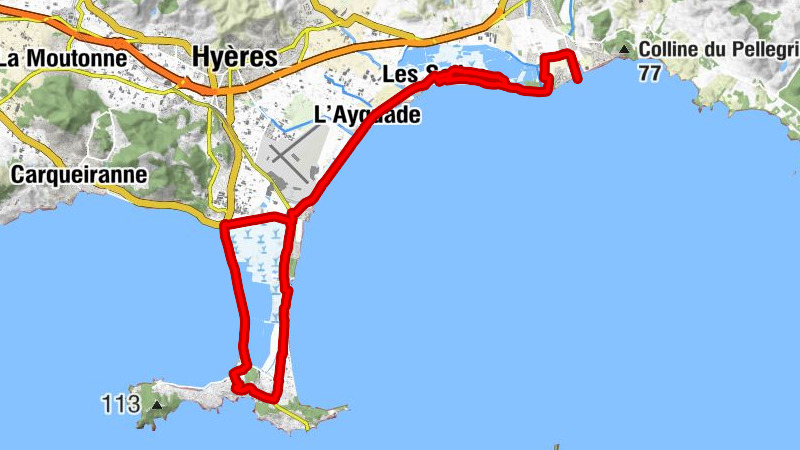 Hyères - Le Petit Bain - Chapelle Sainte-Thérèse - Église Saint-Pierre