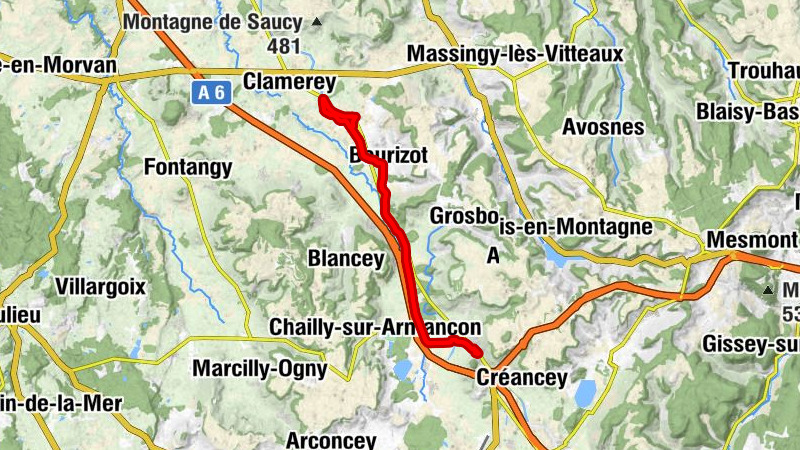 Le Commerce - La Baquette - Abbatiale Saint-Thibault - Pouilly-en-Auxois