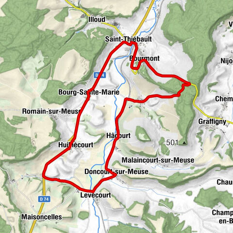 Saint-Thiébault - Bourmont - Église Saint-Joseph - Église Saint-Thiébault