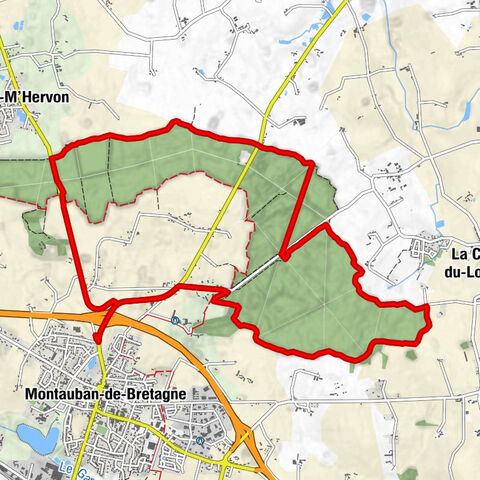 Montauban-de-Bretagne - La Chesnais - La Ville Aubry - Les Vieux Villes