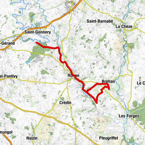 La Touche Aguesse - Bréhan - La Lande de Nohais - Chapelle Notre-Dame-de-Bonne-Encontre