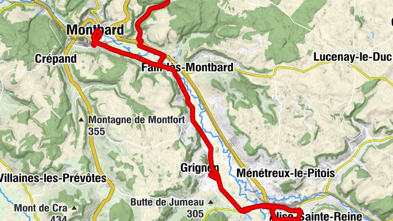 Montbard - Chapelle des Ursulines - Église Saint-Paul - Église de l'Immaculée Conception