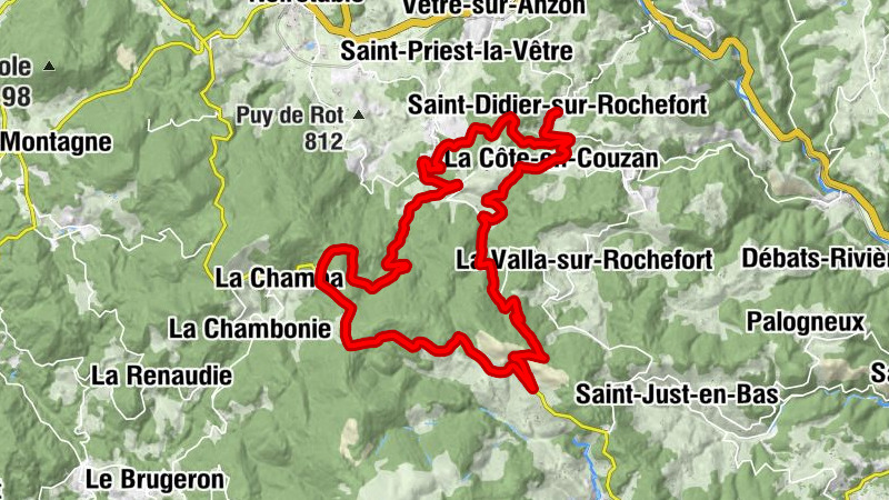 Saint-Didier-sur-Rochefort - Mont Tourioux - Col de la Loge - Col des Sapeaux