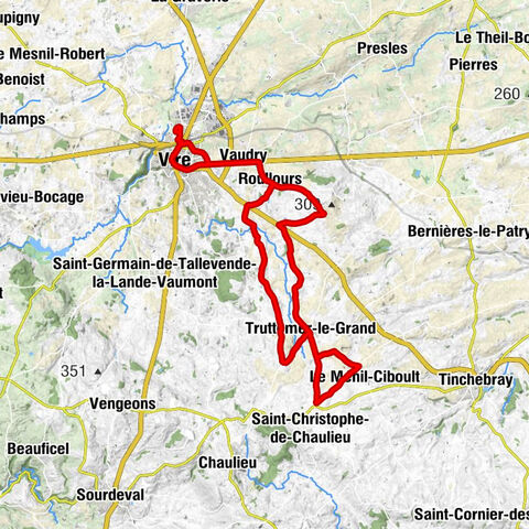 Vire - Vaudry - Église Saint-Martin