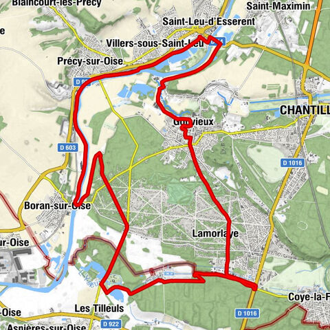 Saint-Leu-d'Esserent - Villers-sous-Saint-Leu - Chapelle Notre-Dame de Baillon