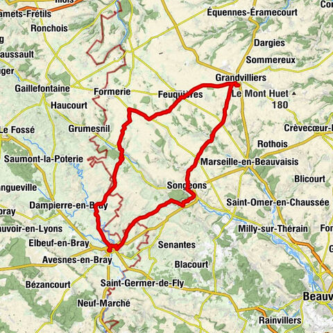 Grandvilliers - Église Saint-Symphorien - Église Saint-Samson - Église Saint-Arnoult