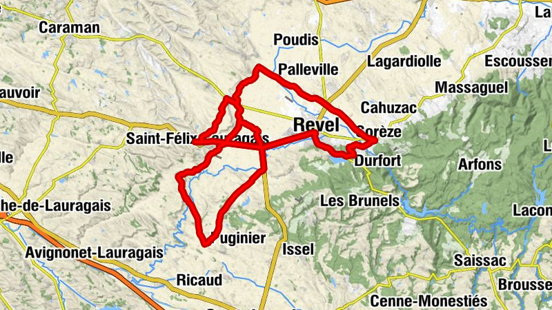 Auberge du Poids Public - Le Billot de Marius - Église Notre-Dame-des-Grâces de Revel - Église Saint-Jean-Baptiste