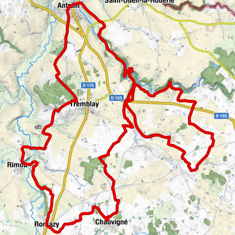 Antrain - Les Croix - Le Meiderouet - Église Saint-Pierre et Saint-Paul