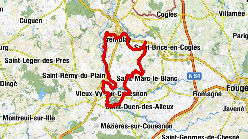 La Grulaie - Les Hautes Rottes - La Martelais - Église Saint-Pierre et Saint-Paul