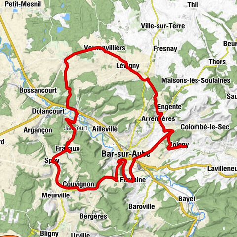 Église Saint-Afre - Église Saint-Vincent - Église Saint-Martin - Voigny